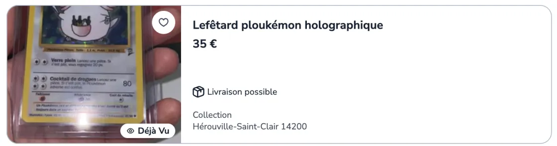 Image de l’annonce Lefêtard ploukémon holographique