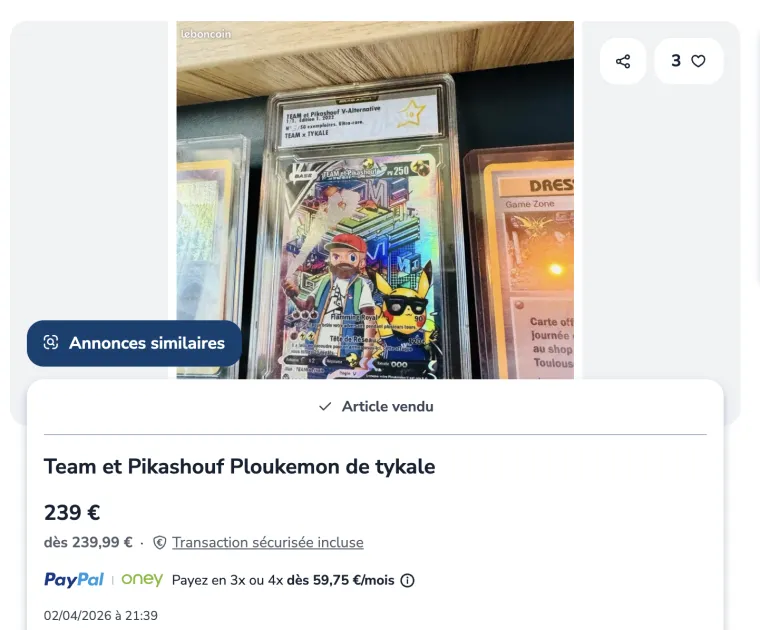 Image de l’annonce Team et Pikashouf Ploukemon de tykale