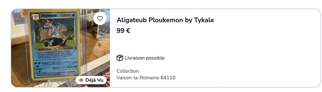 Image de l’annonce Aligateub Ploukemon by Tykale