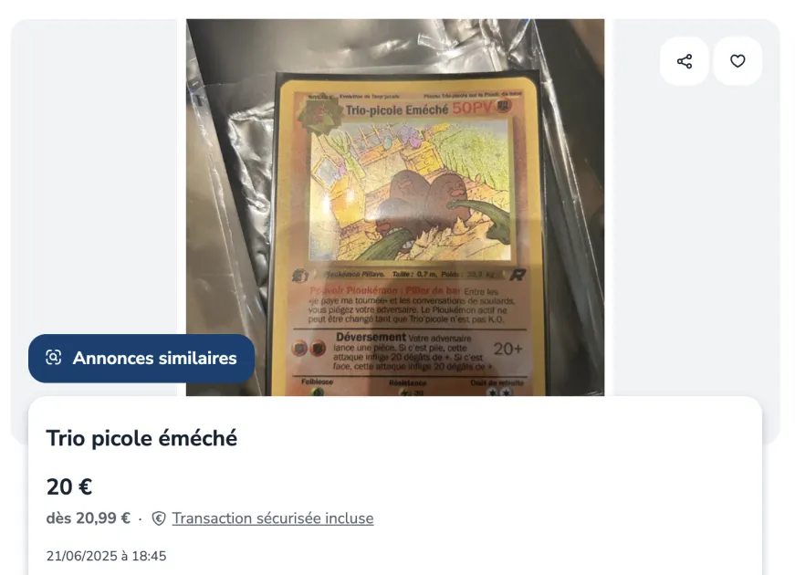 Image de l’annonce Trio picole éméché