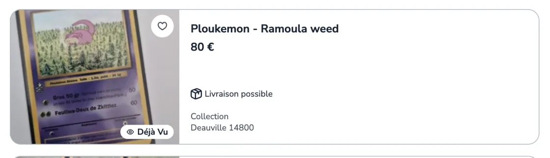 Image de l’annonce Ramoula Weed