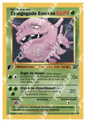Carte Smogogode Eméché — série Team Raclette