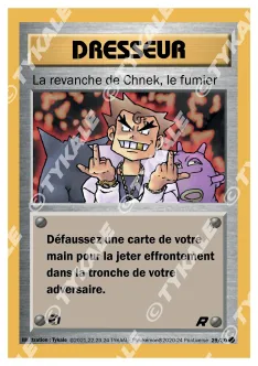 Carte La revanche de Chnek, le fumier