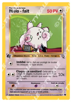 Carte Mélo - fait — série Game Zone