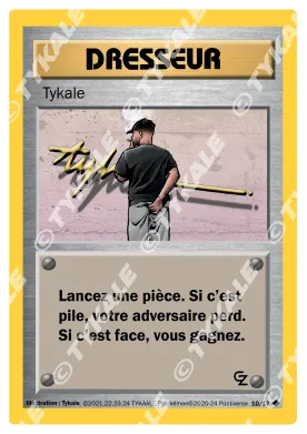 Carte Tykale — série Game Zone
