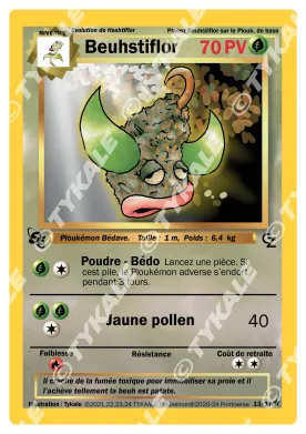 Carte Beuhstiflor — série Game Zone