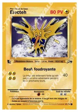 Carte Electeh — série Résine