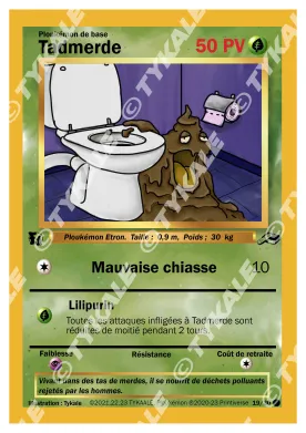 Carte Tadmerde — série Résine