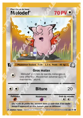 Carte Mélodef’ — série Fleur
