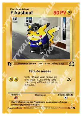 Carte Pikashouf — série Fleur