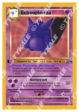 Carte Ectrouplasma — série Résine