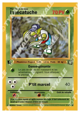 Carte Insécatuche — série Fleur