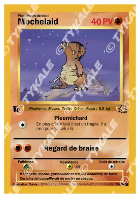 Carte Mochelaid — série Fleur