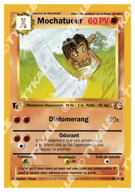 Carte Mochatueur — série Fleur