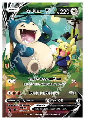 Carte Groflex V — série Promo