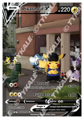 Carte Pikashouf — série Promo