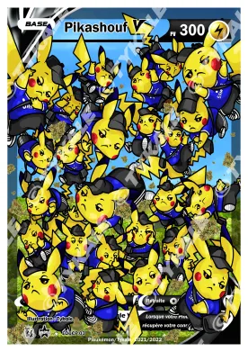 Carte Pikashouf — série Promo