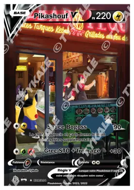 Carte Pikashouf — série Promo