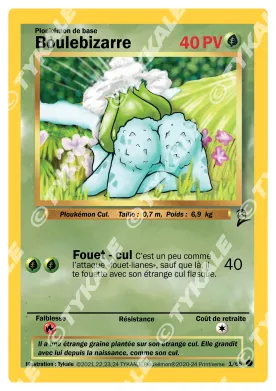 Carte Boulebizarre — série Set de base édition 2