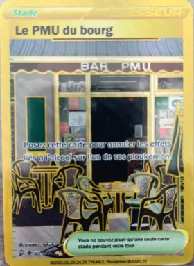 Carte Le PMU du bourg — série Promo