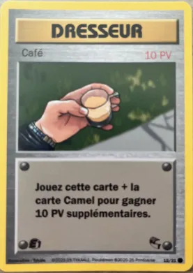 Carte Café — série Gym