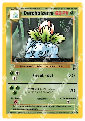 Carte Derchbizarre — série Set de base édition 2