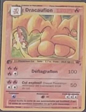 Carte Dracaufion — série Gym