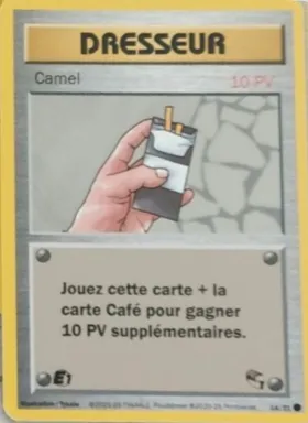 Carte Camel — série Gym