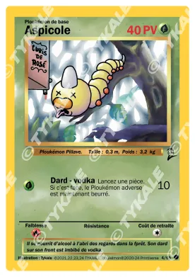 Carte Aspicole — série Set de base édition 2