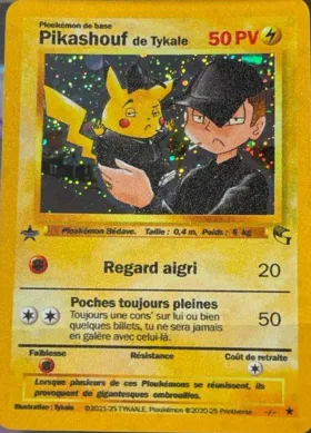 Carte Pikashouf de Tykale — série Promo