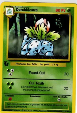 Carte Derchbizarre — série Set de base