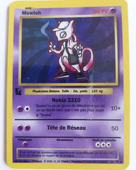 Carte Mewteh — série Set de base