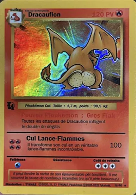 Carte Dracaufion — série Set de base