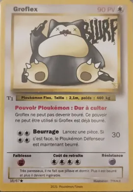 Carte Groflex — série T1