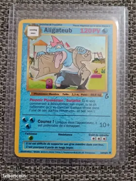 Carte Aligateub — série Néon Génération Sample