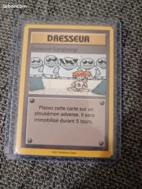 Carte Carapuce Gang(bang) — série T1