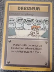 Carte Carapuce Gang(bang)