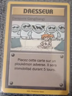 Carte Carapuce Gang(bang)