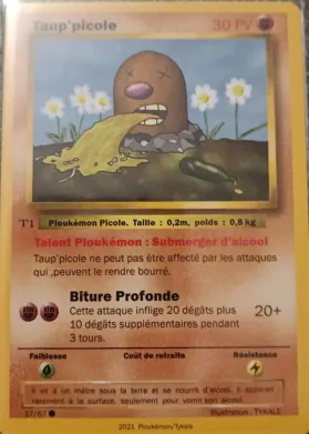 Carte Taup'picole — série T1
