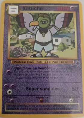 Carte Xatuche — série Néon Génération Sample