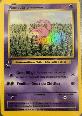 Carte Ramoula de WeedyWeed — série Hors série