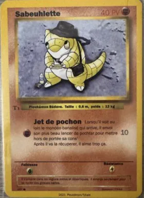 Carte Sabeuhlette — série T1