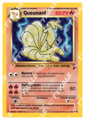 Carte Queunard — série Set de base édition 2