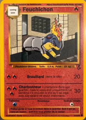 Carte Feuchichon — série Néon Génération Sample
