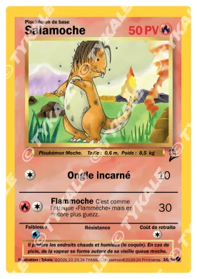 Carte Salamoche — série Set de base édition 2