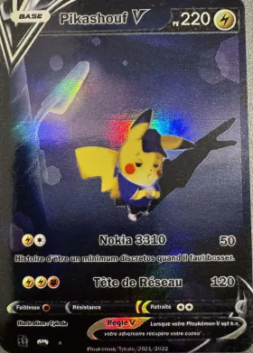 Carte Pikashouf V — série Promo