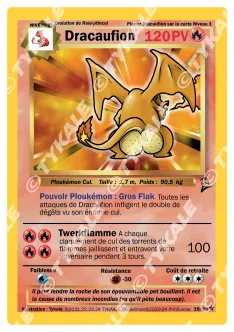 Carte Dracaufion