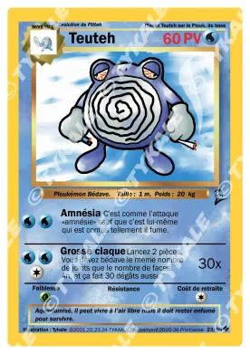 Carte Teuteh — série Set de base édition 2