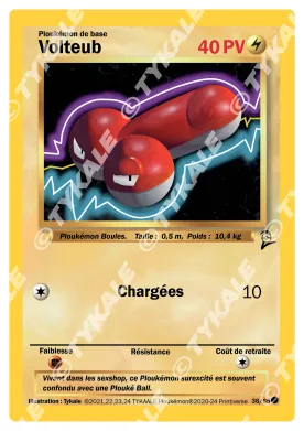 Carte Volteub — série Set de base édition 2