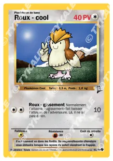 Carte Roux - cool